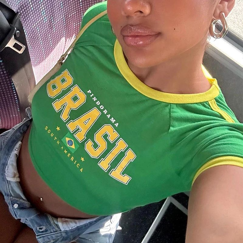 Retro Street Aesthetic Green B - Street Fashion Brazil 리뷰 및 가격