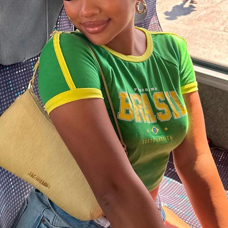 Retro Street Aesthetic Green B - Street Fashion Brazil 리뷰 및 가격