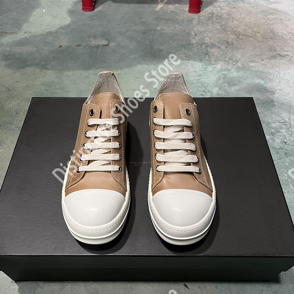Leather Low Top Ro Men's Shoes - Street Fashion Couple 리뷰 및 가격