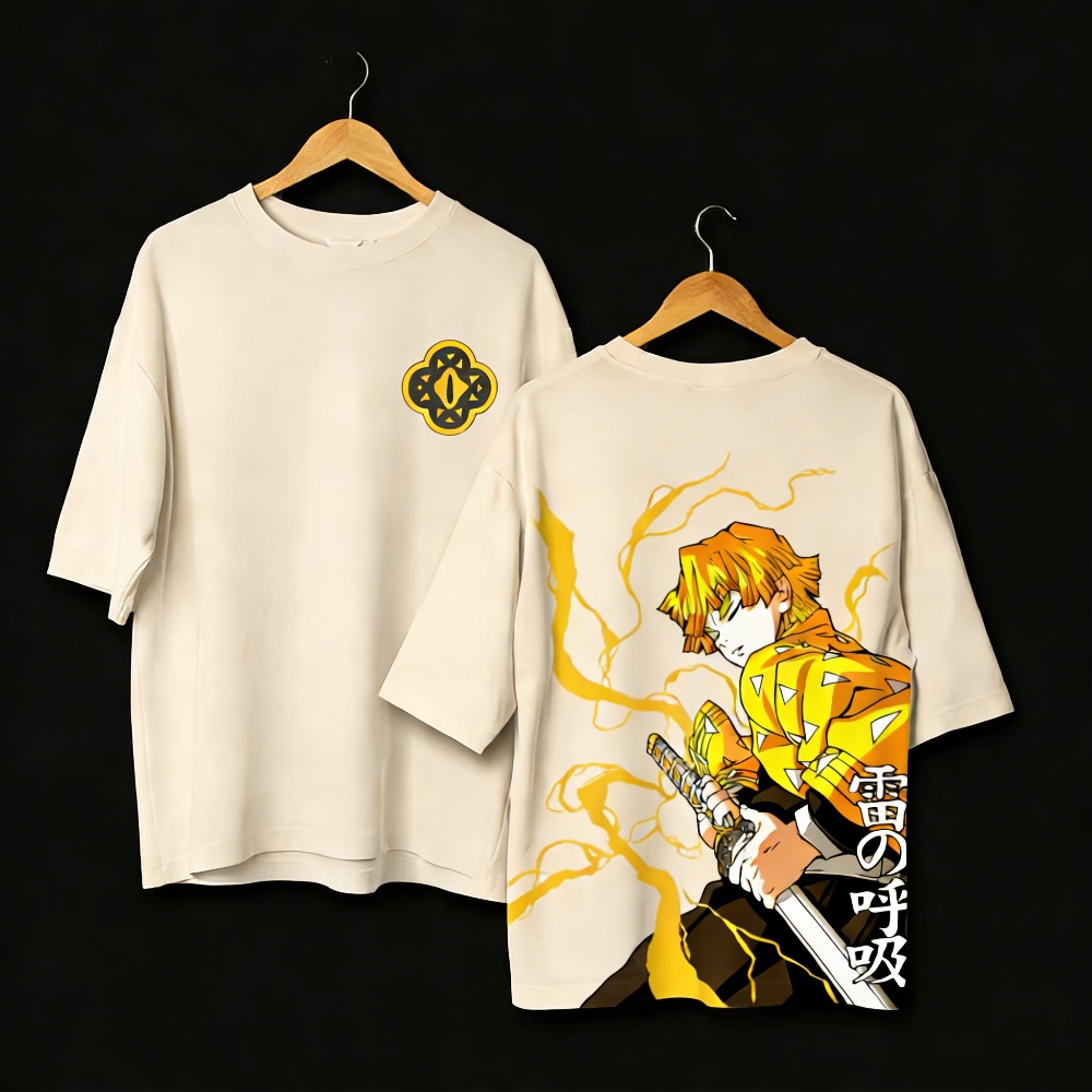 Plus Size Demon Slayer Anime P - Street Fashion Japan 리뷰 및 가격