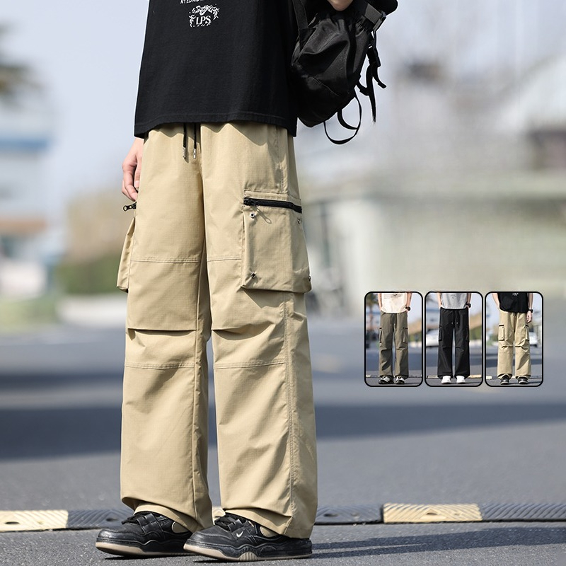 Streetwear Men's Baggy Cargo P - Street Fashion Baggy 리뷰 및 가격