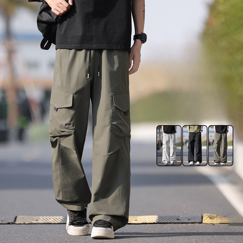 Streetwear Men's Baggy Cargo P - Street Fashion Baggy 리뷰 및 가격