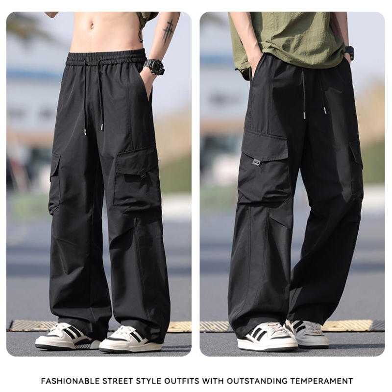 Streetwear Men's Baggy Cargo P - Street Fashion Baggy 리뷰 및 가격