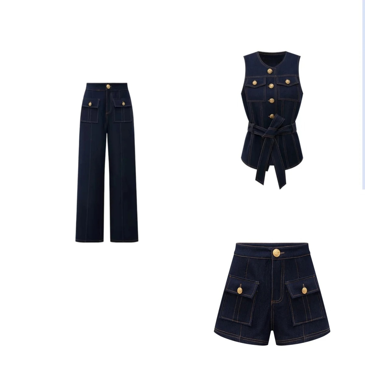 Y2K 2026 new button retro jean - Street Fashion Trends 2026 리뷰 및 가격