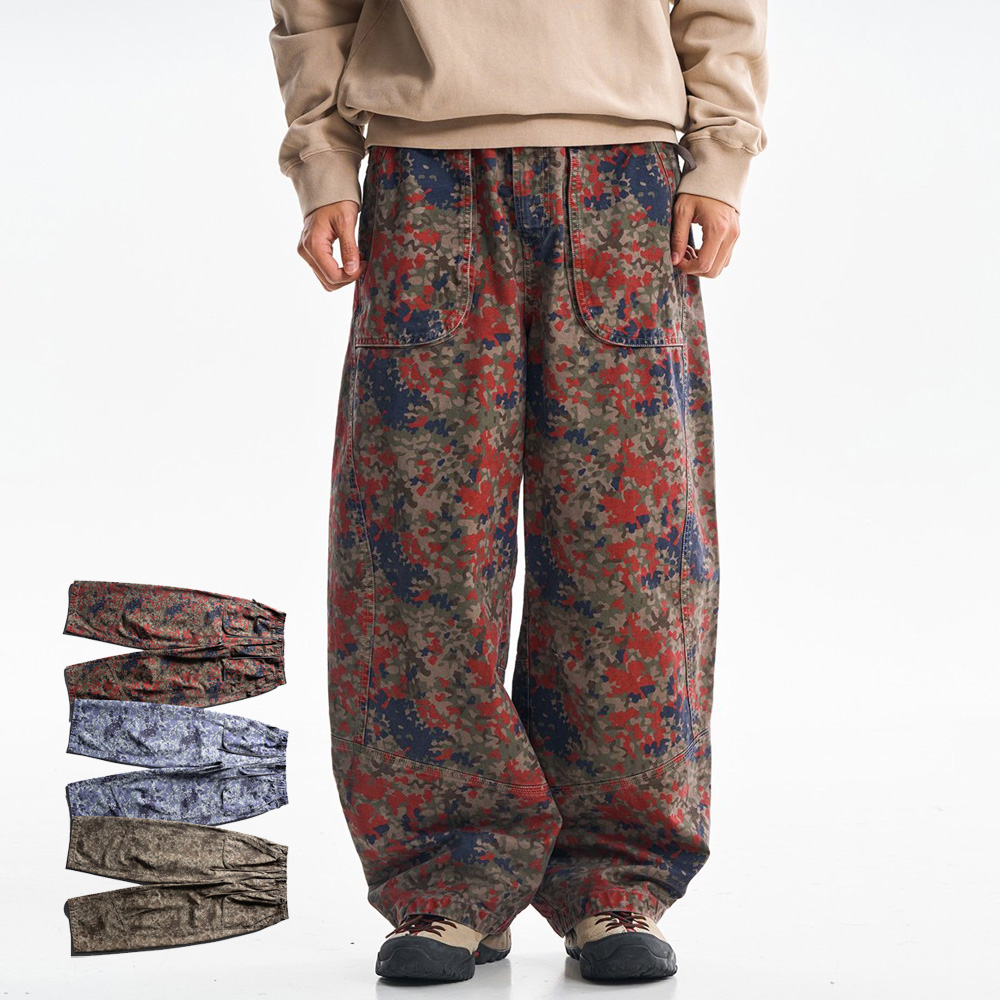 High Quality Print Cotton Carg - Street Fashion Baggy 리뷰 및 가격