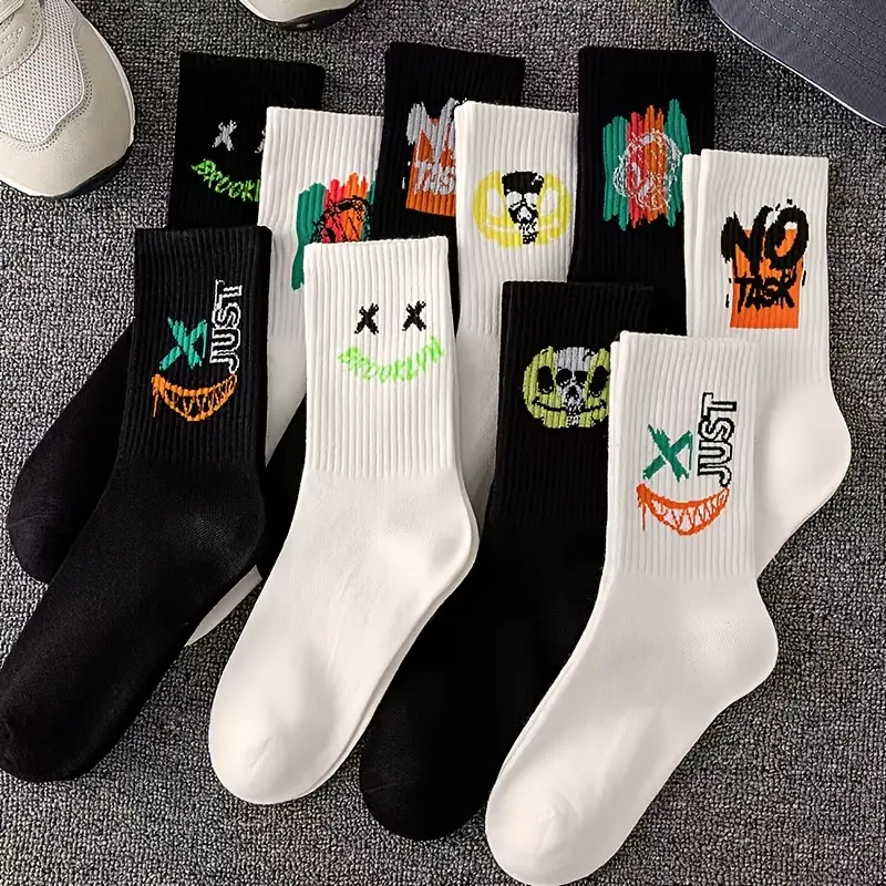 8 Pairs of Fashionable Graffit - Street Fashion Couple 리뷰 및 가격