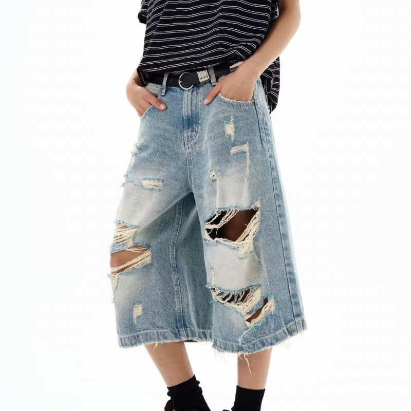 New Men Vintage Ripped Baggy S - Street Fashion Baggy 리뷰 및 가격
