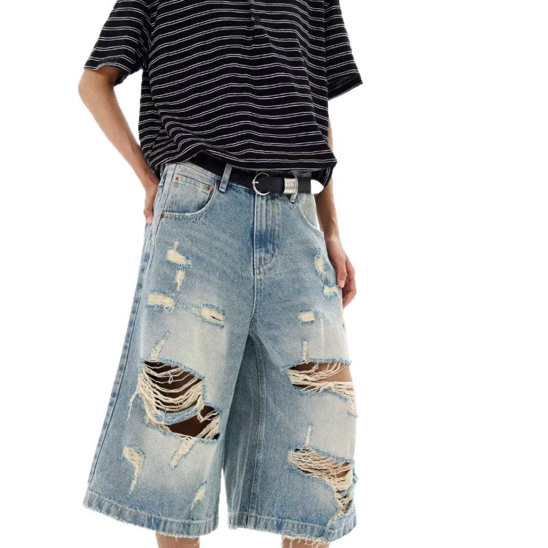 New Men Vintage Ripped Baggy S - Street Fashion Baggy 리뷰 및 가격