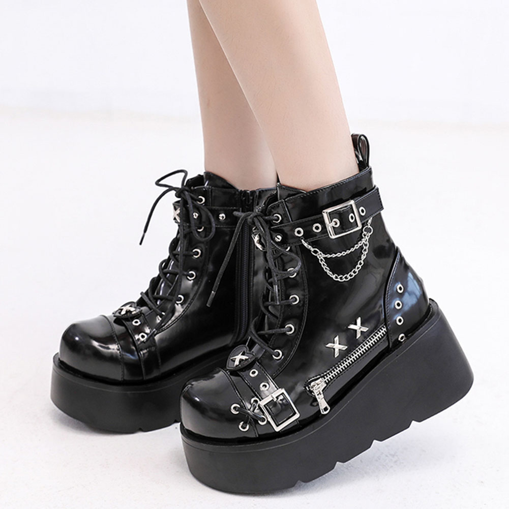 Brand New Ladies Goth Platform - Street Fashion Girls 리뷰 및 가격