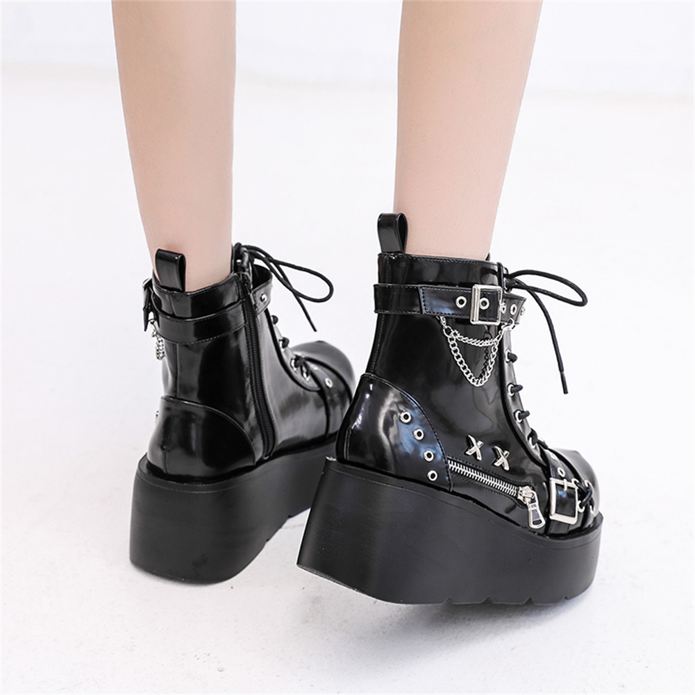 Brand New Ladies Goth Platform - Street Fashion Girls 리뷰 및 가격
