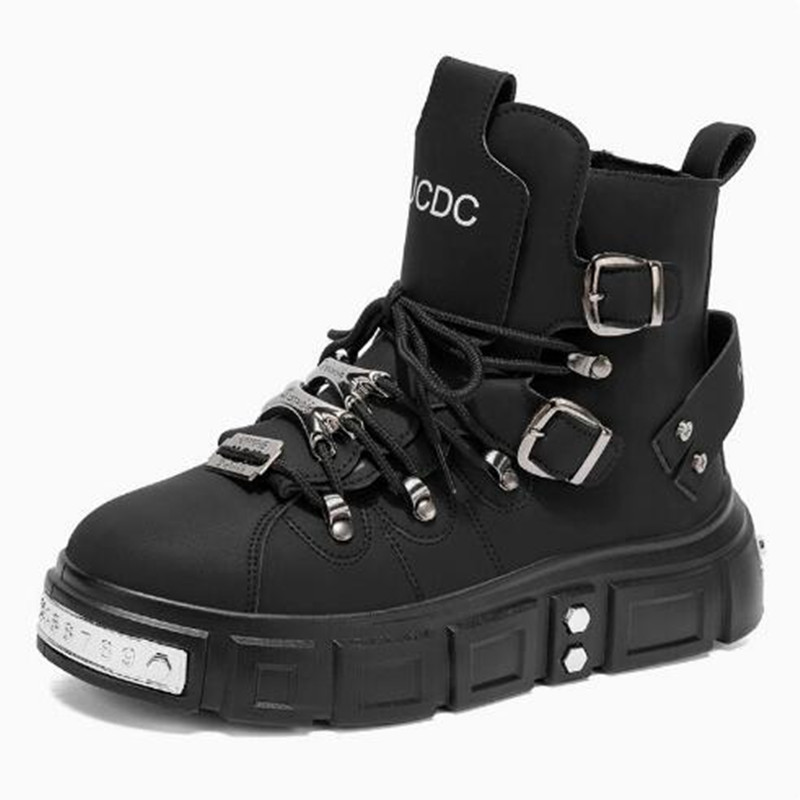 Fashion Rivet Black High top S - Street Fashion Luxury 리뷰 및 가격