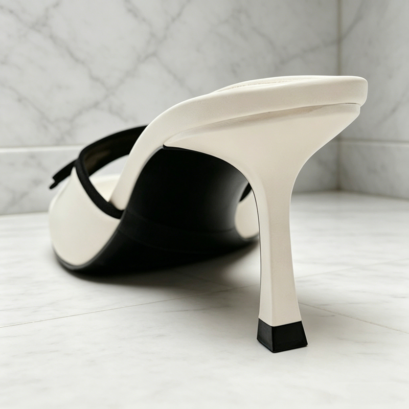 Fashion Bow Detail Heeled Sand - Street Fashion Designers 리뷰 및 가격