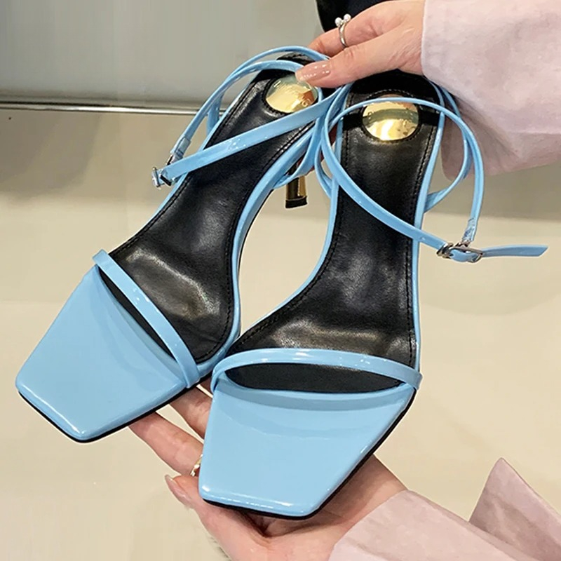 Luxury Metal Thin High Heels W - Street Fashion Luxury 리뷰 및 가격