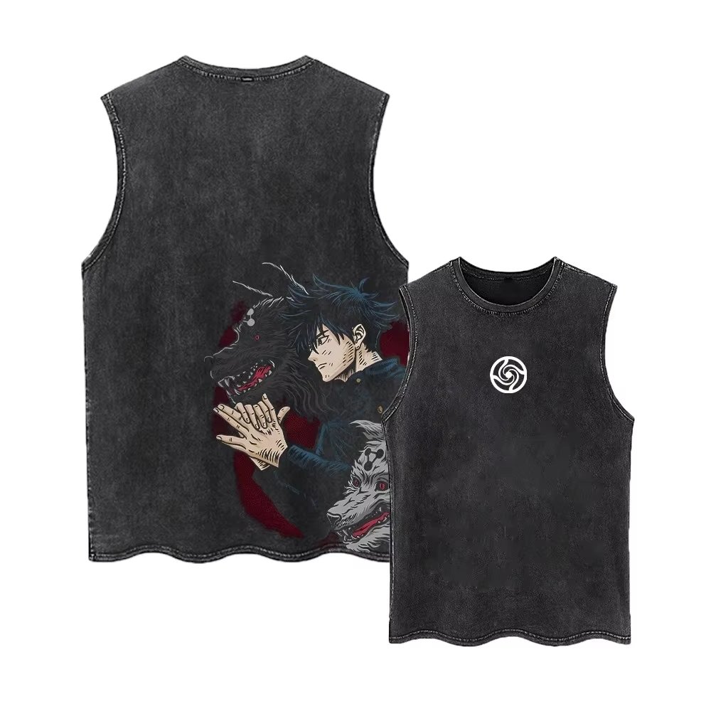 2026 Jujutsu Kaisen Summer Gym - Street Fashion Vest 리뷰 및 가격